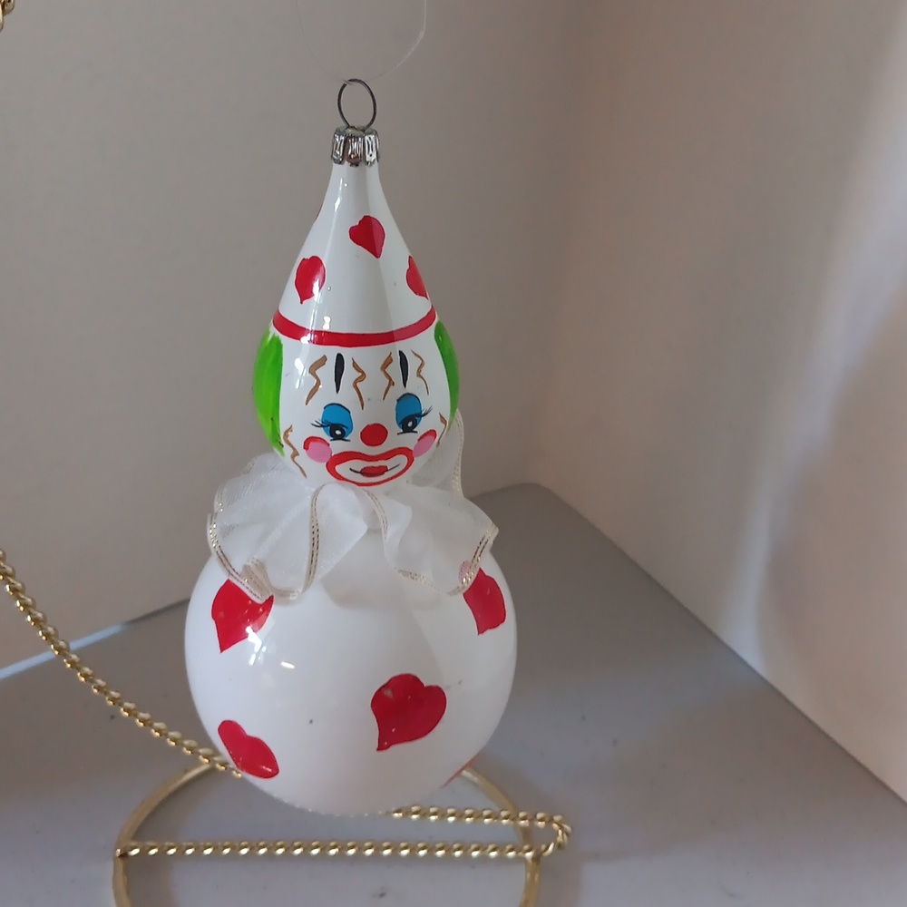 Vintage De Carlini potbelly clown